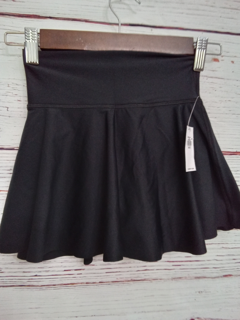 Old Navy Girls S 6-7 Black PowerSoft Skort NWT
